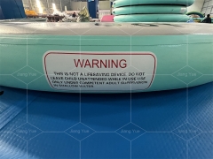 Customized Portable Drop Stitch Circular Mesh Dock Floating Inflatable Water Hammock