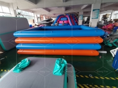 Hot Sale Summer Portable PVC Tube Inflatable Floating Ocean Sea Dock Anti-jellyfish Swimming Pool With Netting