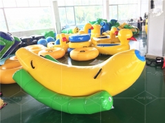 Mini Banana Inflatable Seesaw Water Totter for Water Game