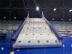 Inflatable Floating Water Park Trampoline Water Triangle Slide for Adults and Children