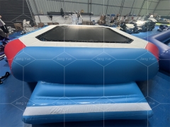 Cheap CE Certified PVC Material Inflatable Water Trampoline Floating Trampoline for Sea Lake