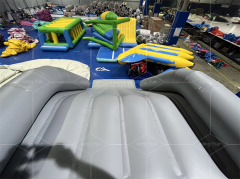 New Style Inflatable Water Play Equipment Inflatable Floating Water Platform Water Leisure Inflatable Slide Paddle for Sale