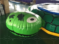 Inflatable Turtle Water Jumper Water Trampoline Bouncer for Sea/Lake/Pool