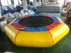Outdoor Water Amusement Park Inflatable Bouncy Bed Water Inflatable Trampoline