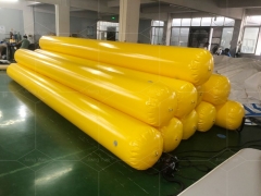 Customize Water Floating Inflatable Long Tube Inflatable Buoy for Water Park