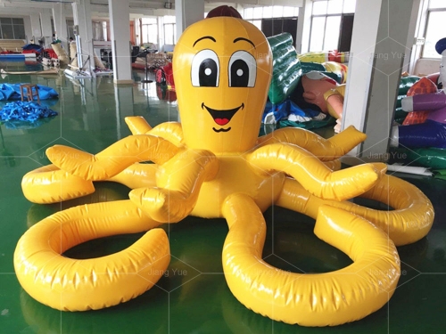 Hot Selling PVC Tarpaulin Custom Funny Water Park Inflatables Climbing Octopus Water Toy