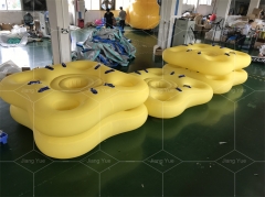 Durable 4 Persons Water Park Slide Tube River Tube For Water Park