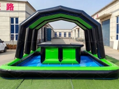 Outdoor Inflatable Pool bar Tent for Party Event Water Sports Game