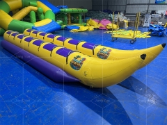 Hot Sale Water Sports Inflatable Bananas Boat 14 Seats
