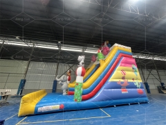 Commercial Clown Inflatable Slide for Outdoor